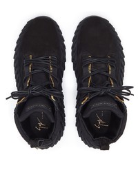 Chaussures de sport noires Giuseppe Zanotti