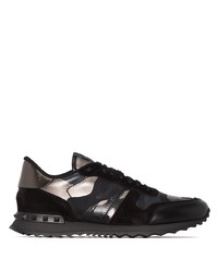 Chaussures de sport noires Valentino Garavani