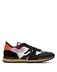 Chaussures de sport noires Valentino Garavani