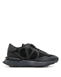 Chaussures de sport noires Valentino Garavani