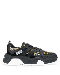 Chaussures de sport noires VERSACE JEANS COUTURE