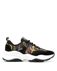 Chaussures de sport noires VERSACE JEANS COUTURE