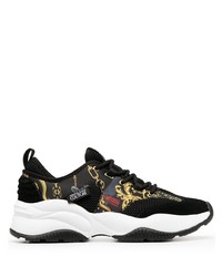 Chaussures de sport noires VERSACE JEANS COUTURE