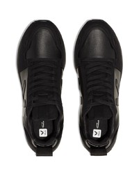 Chaussures de sport noires Rick Owens