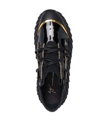 Chaussures de sport noires Giuseppe Zanotti