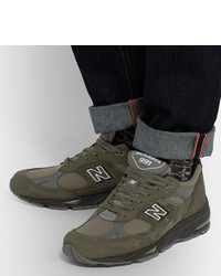 Chaussures de sport olive New Balance