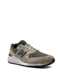 Chaussures de sport olive New Balance