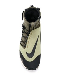 Chaussures de sport olive Nike