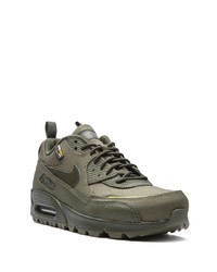 Chaussures de sport olive Nike