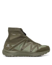 Chaussures de sport olive And Wander