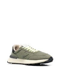 Chaussures de sport olive Philippe Model Paris