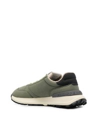 Chaussures de sport olive Philippe Model Paris