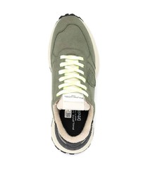 Chaussures de sport olive Philippe Model Paris