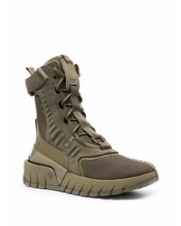 Chaussures de sport olive Balmain