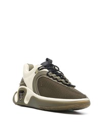 Chaussures de sport olive Balmain