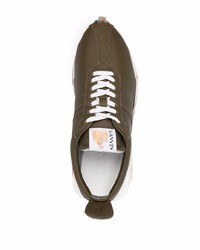Chaussures de sport olive Lanvin