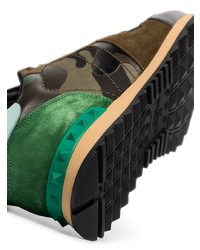 Chaussures de sport olive Valentino Garavani