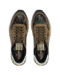 Chaussures de sport olive Valentino Garavani