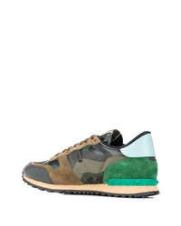 Chaussures de sport olive Valentino Garavani