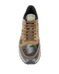 Chaussures de sport olive Valentino Garavani