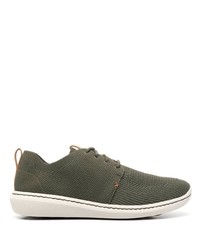 Chaussures de sport olive Clarks Originals