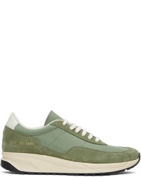 Chaussures de sport olive Common Projects