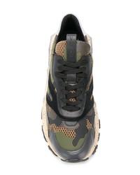 Chaussures de sport olive Valentino