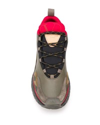 Chaussures de sport olive Valentino
