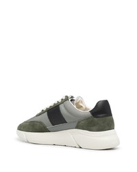 Chaussures de sport olive Axel Arigato