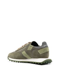 Chaussures de sport olive Ghoud