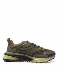 Chaussures de sport olive Givenchy