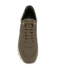 Chaussures de sport olive Bally