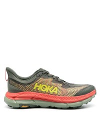 Chaussures de sport olive Hoka One One