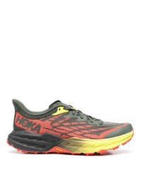 Chaussures de sport olive Hoka One One