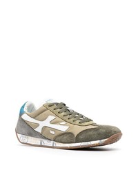 Chaussures de sport olive Premiata