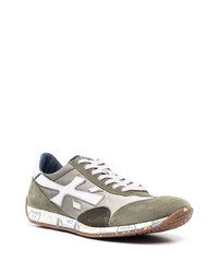 Chaussures de sport olive Premiata