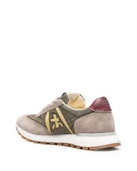 Chaussures de sport olive Premiata