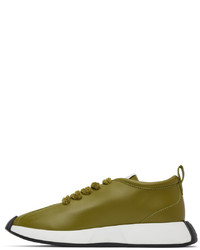 Chaussures de sport olive Giuseppe Zanotti