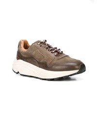 Chaussures de sport olive Buttero