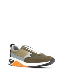 Chaussures de sport olive Diesel