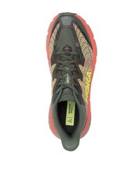 Chaussures de sport olive Hoka One One