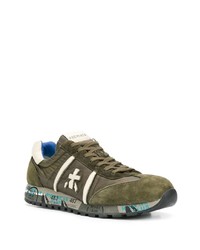 Chaussures de sport olive Premiata