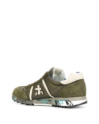 Chaussures de sport olive Premiata