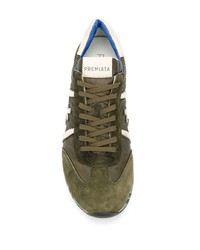 Chaussures de sport olive Premiata