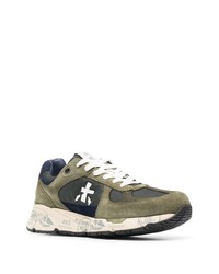 Chaussures de sport olive Premiata