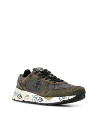 Chaussures de sport olive Premiata