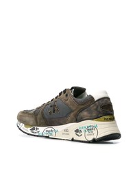 Chaussures de sport olive Premiata