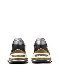 Chaussures de sport olive Jimmy Choo