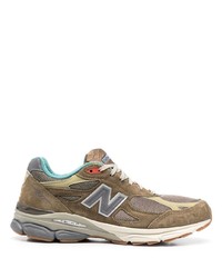 Chaussures de sport olive New Balance