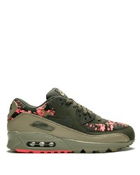 Chaussures de sport olive Nike